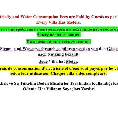 Paradise Town Despina * Belek